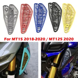 Motorcycle Air Intake Cover Grill Guard Protector For Yamaha MT-15 MT15 2018 2019 2020 2021 MT-125 MT125 Accessories