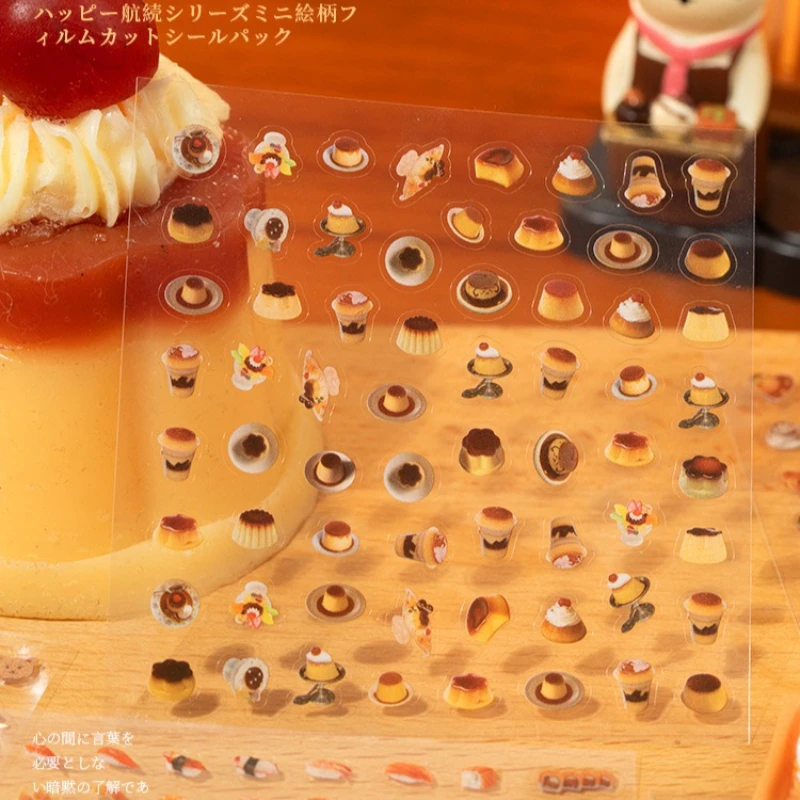 

Tiny Cute Cartoon Sticker Set Kawaii Animal Mini Pattern Decals for Nail Art Journal DIY INS Aesthetic Scrapbooking Supplies