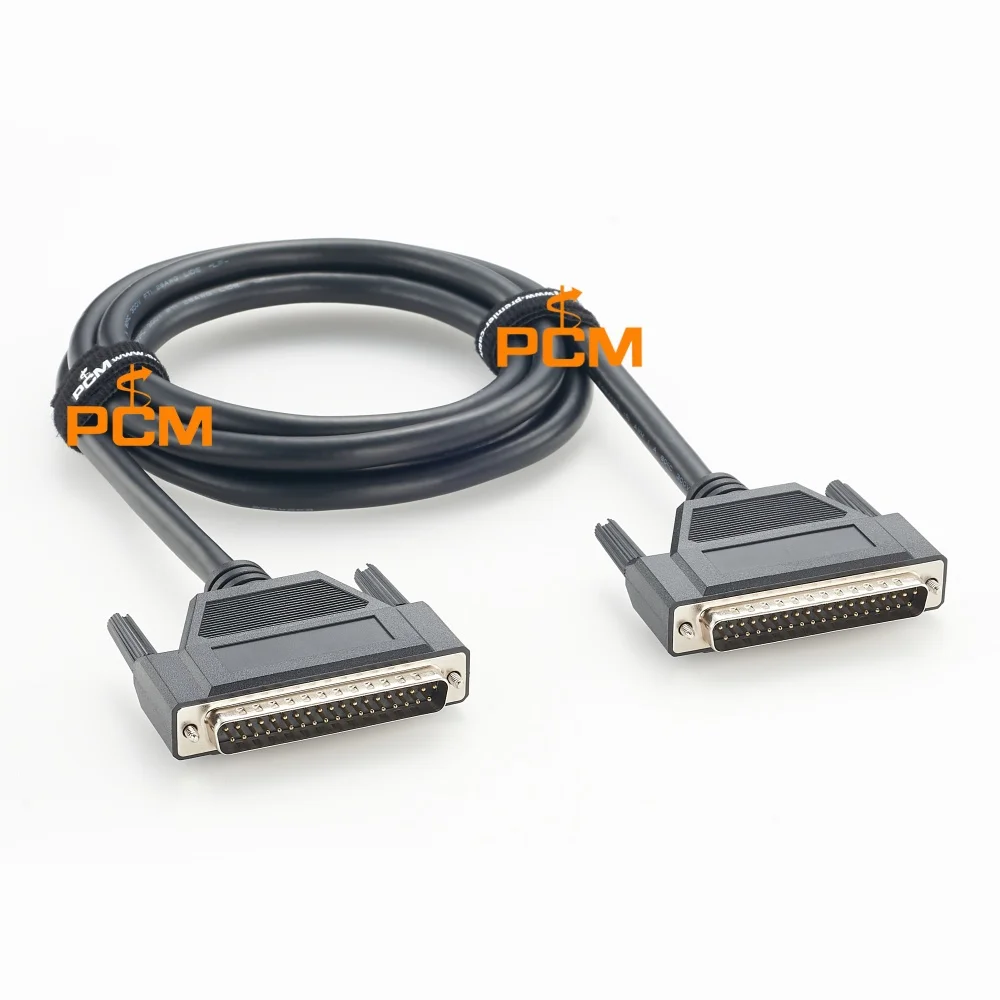 DB37 Stecker-zu-Stecker Abgeschirmtes Kabel D-Sub-Kabel Industrielles Datenerfassungs-I/O-Kabel Kompatibel mit Advantech PCL-10137 – Detail 2