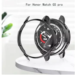 Watch Case For Honor Watch GS Pro Drop-proof Plating Protective Hard Case Smart Watch Fashion Half Package Protection Cover