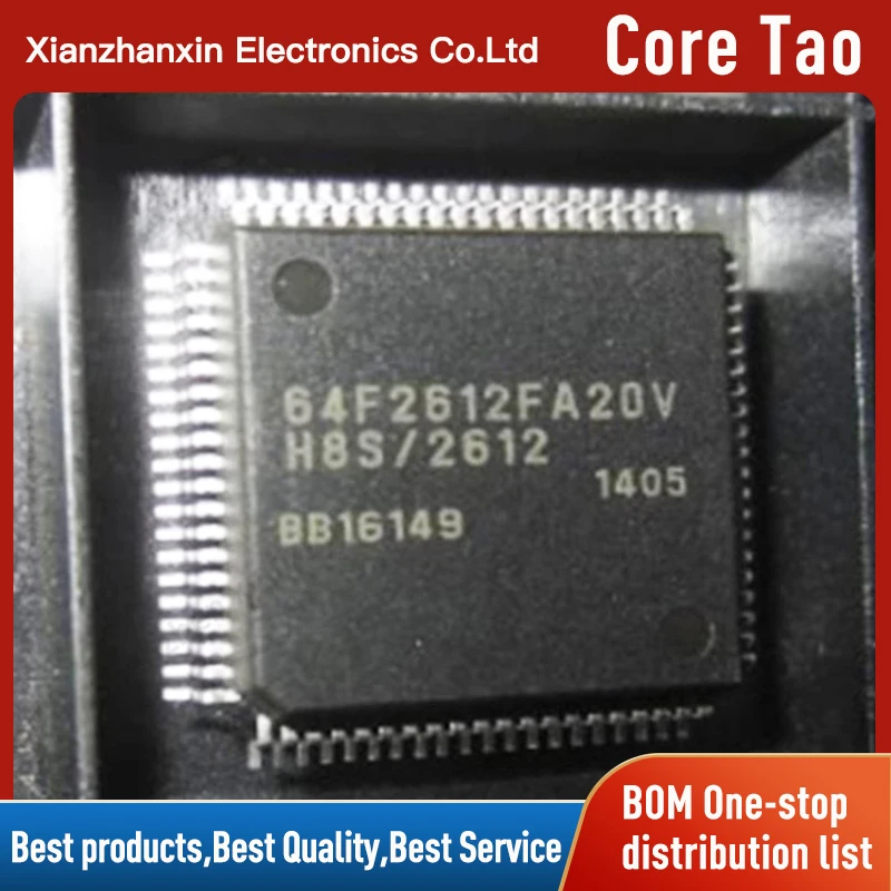 

1PCS/LOT 64F2612FA20V HD64F2612FA20V QFP80 Microcontroller chip