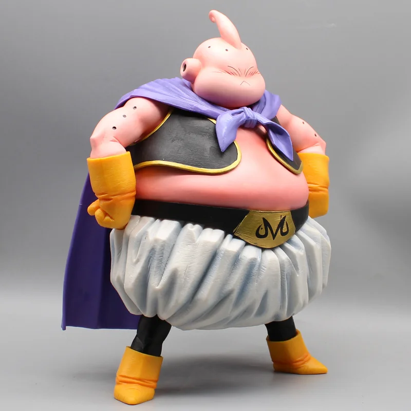 30cm Gk Nc Majin Buu Dragon Ball Anime Figures Fat Buu Combination Change Face Model Statue Action Doll Collectable Kid Toy Gift