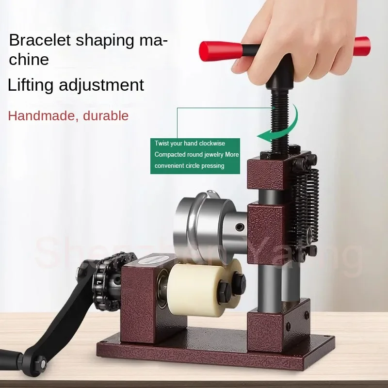 

Manual Jewelry Bending Machine for Bracelet Flat Surface Bangle Forming Jewelry Making Equipment