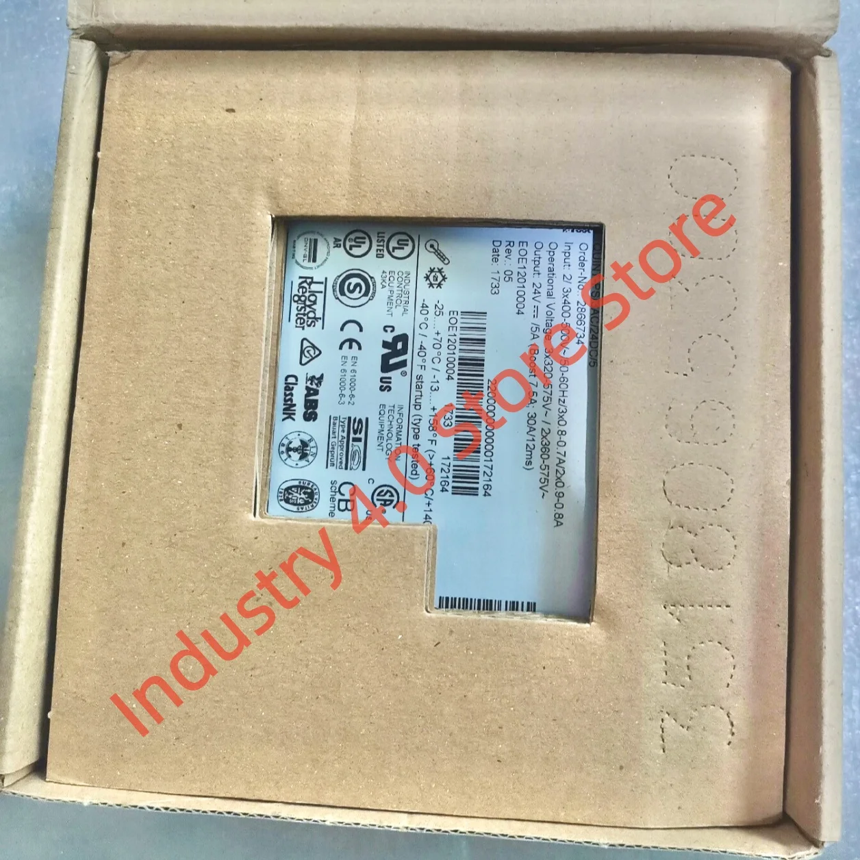 

2866734 QUINT-PS/3AC/24DC/5 Новый импульсный блок питания 2866747 QUINT-PS/1AC/24DC/3.5 оригинальный