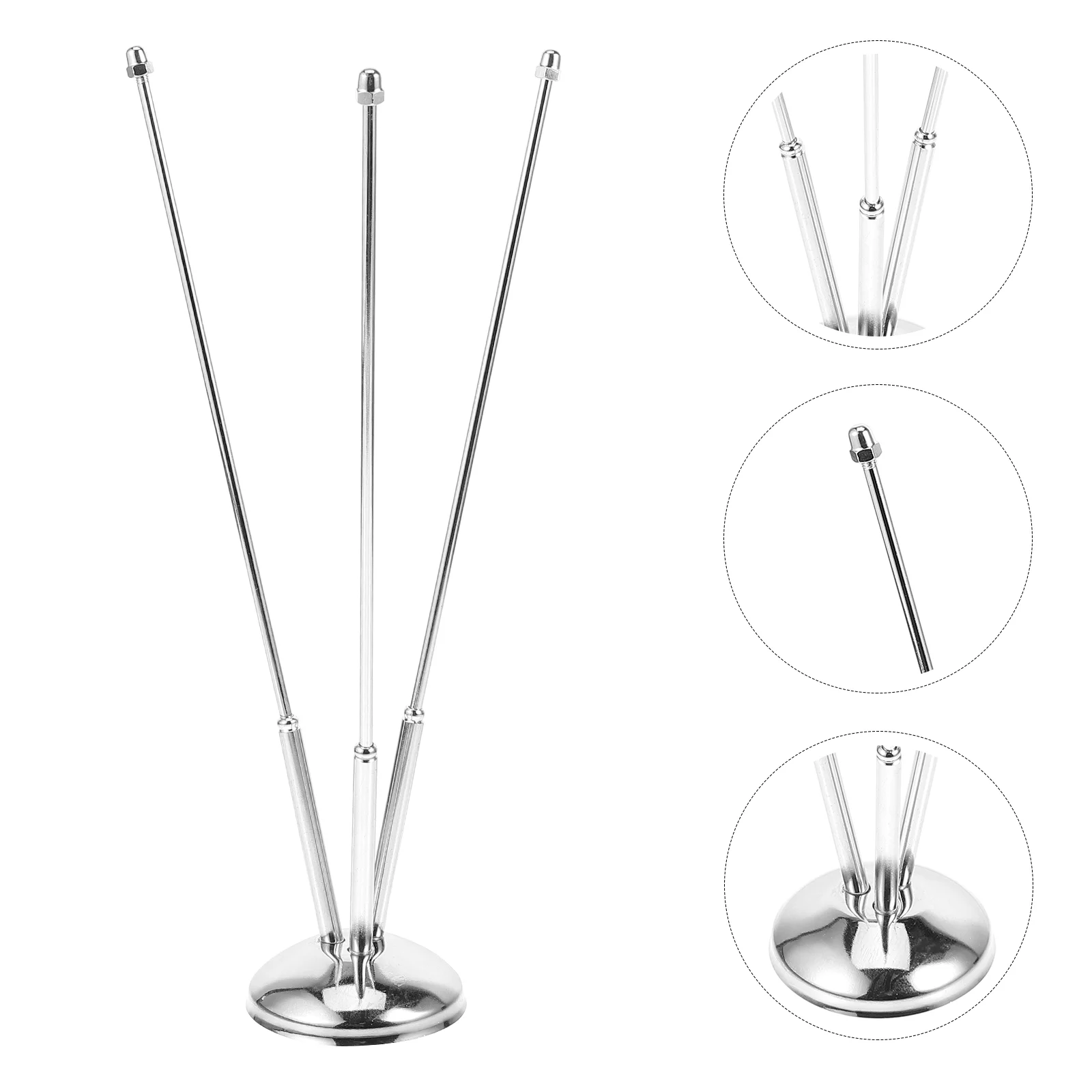 Desk Flag Pedestal Table Pole Car Flags Display Bracket Mini American Metal Small Stand