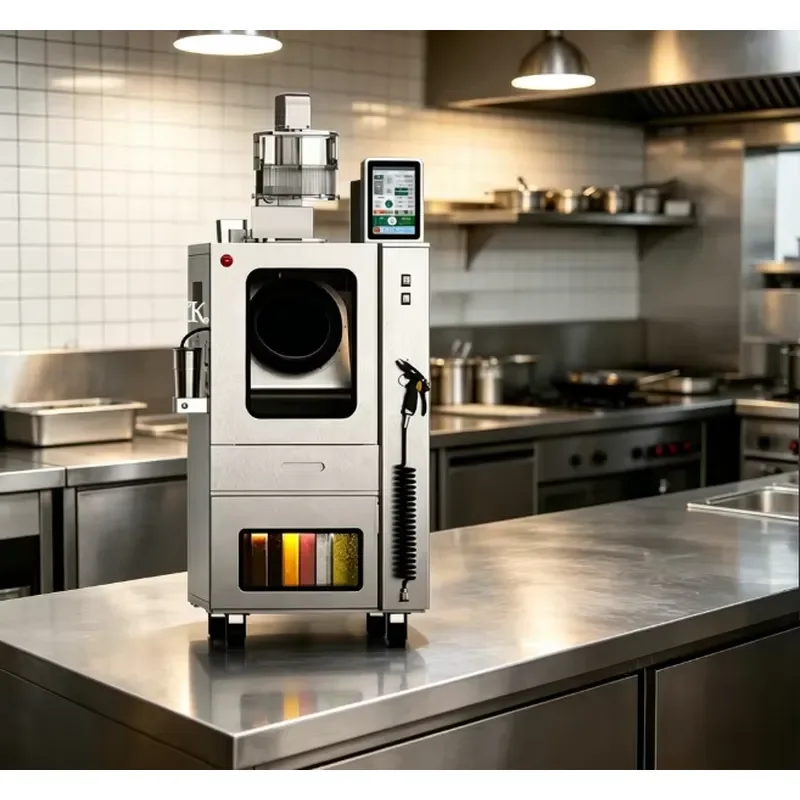 Commercial Automatic Rotary Cooking Robot Intelligent Wok Machine for Fried Noodle Restaurants and Canteens