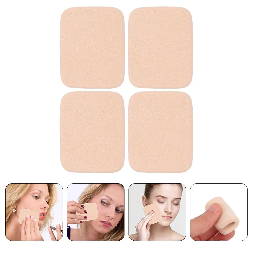 2 sets poederdons make-up tools voor make-up foundation spons cosmetica gezicht Miss gezichtssponzen