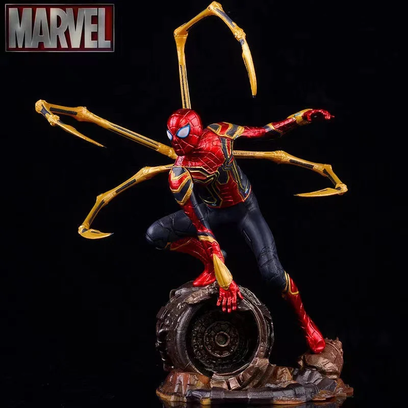 

Iron Spider-Man, Marvel Heroes, Figure Figures, Statues, Premium Edition Ornaments, Gift Toys