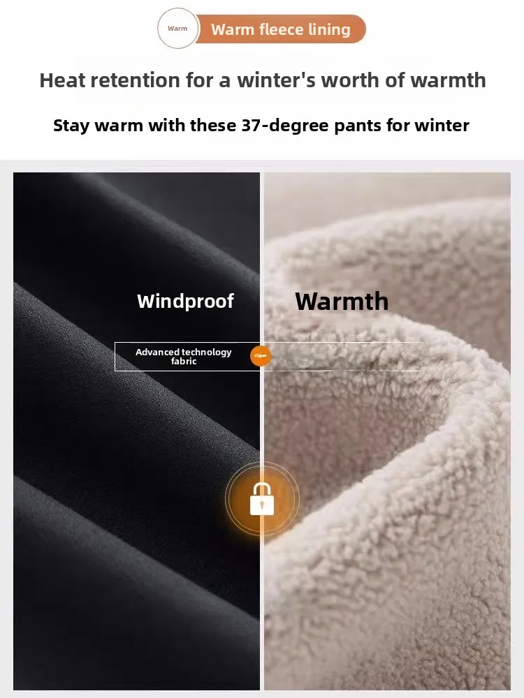 Women's Yoga Pants High Waist Fce Lined Thi Warm Cotton Trousers Tight Finet Leggings Casual Long Pants