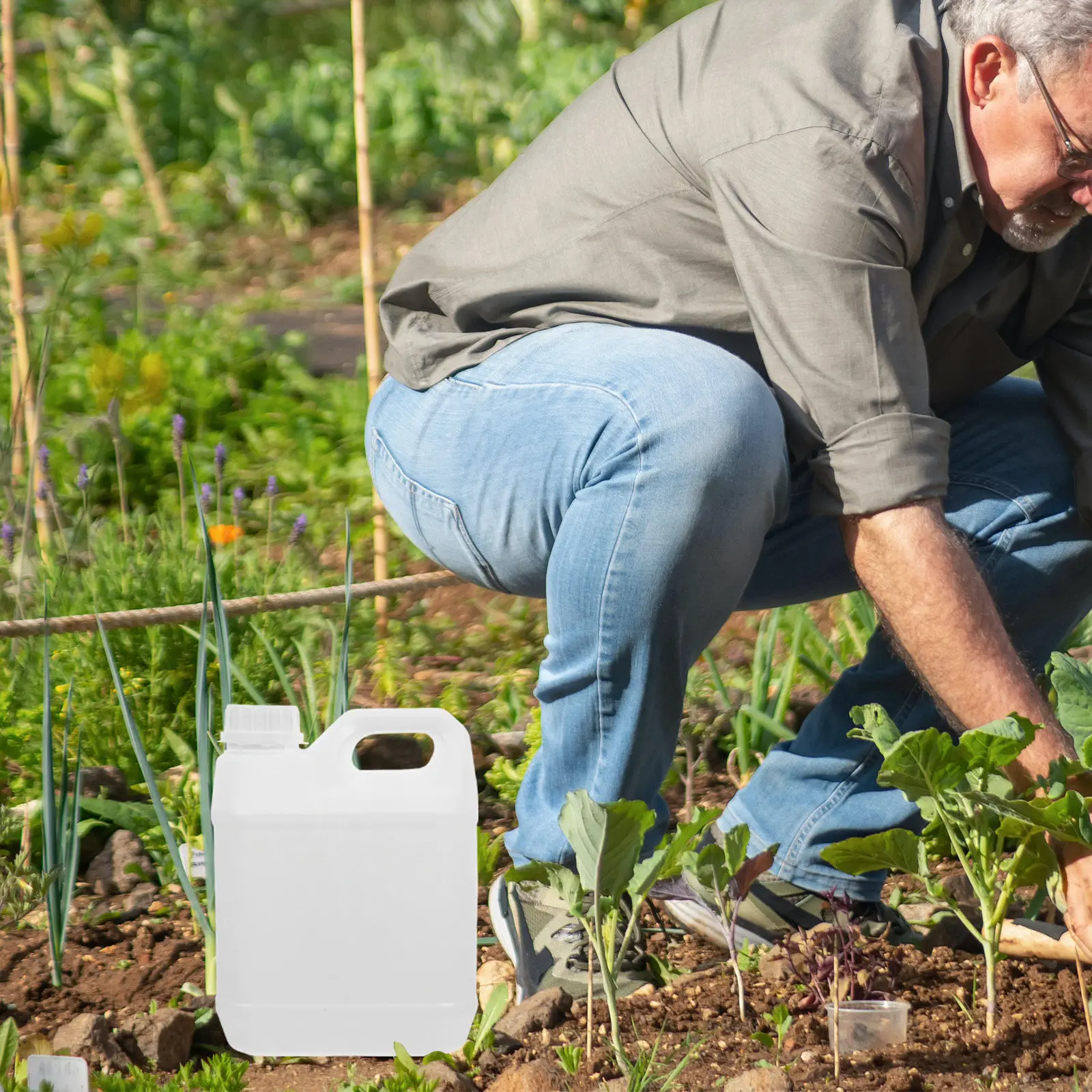 Extra Thick Plastic Bucket Heavy Duty Storage Bin Food Grade Pe Material Large Capacity Multipurpose Industrial Agricultural