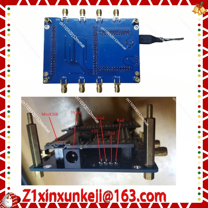 High-precision Delay Signal Generator Module (RS232 Command Control, Can Be Connected To A Computer or Microcontroller