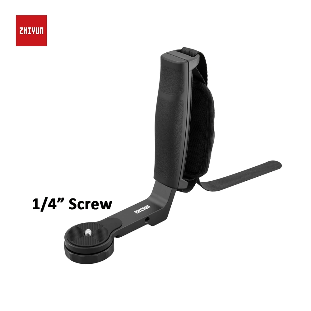 ZHIYUN BR1F02 Grúa 2S Mango L Soporte TransMount Mini Grip 1/4 Tornillo para Luz LED/Monitor para Estabilizador Gimbal