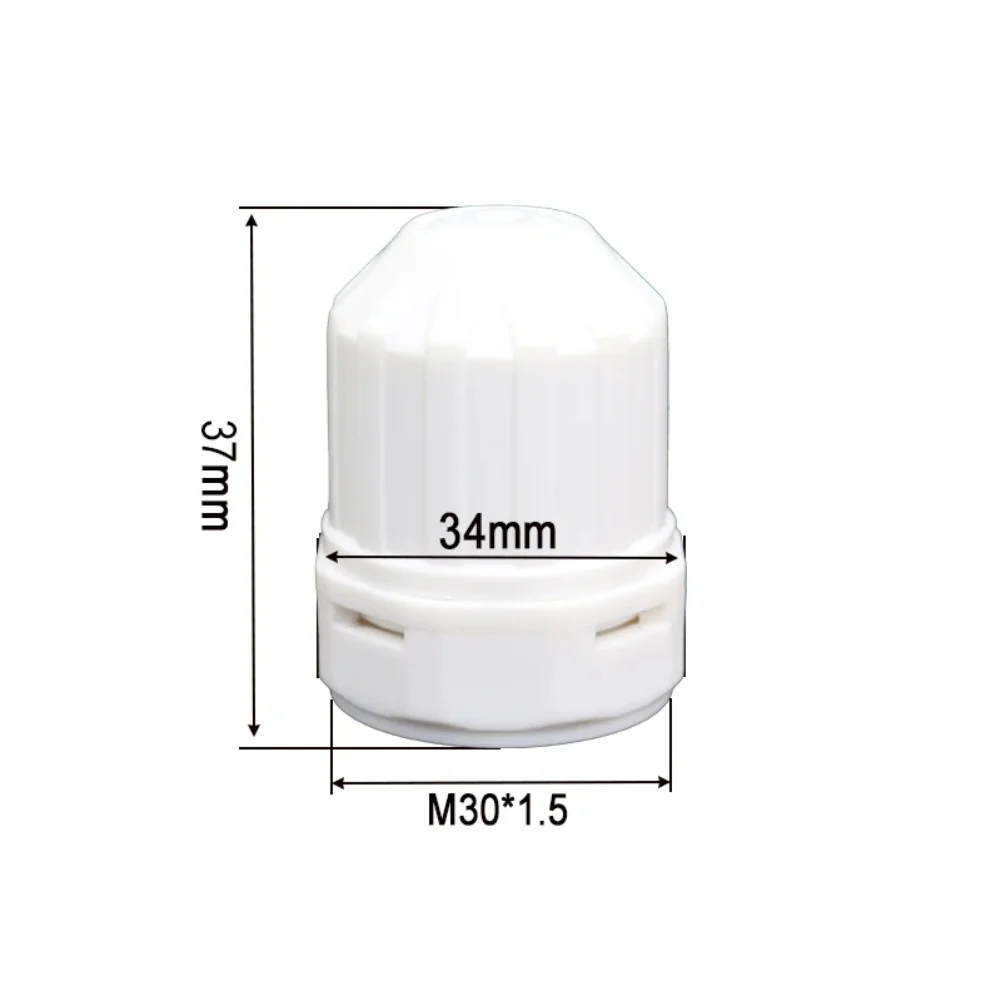 4pcs Water Distributor Regulating Cap M30X1.5 Temperature Control Valve Switch For Floor Heating Manifolds Radiator Thermostats