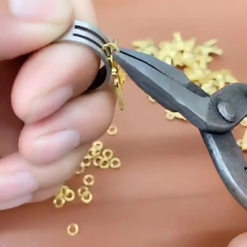 Outils d\'ouverture de bague diabétique, outils de bijoux de doigt de fermeture, bijoux en acier inoxydable, fournitures exécutives pour le