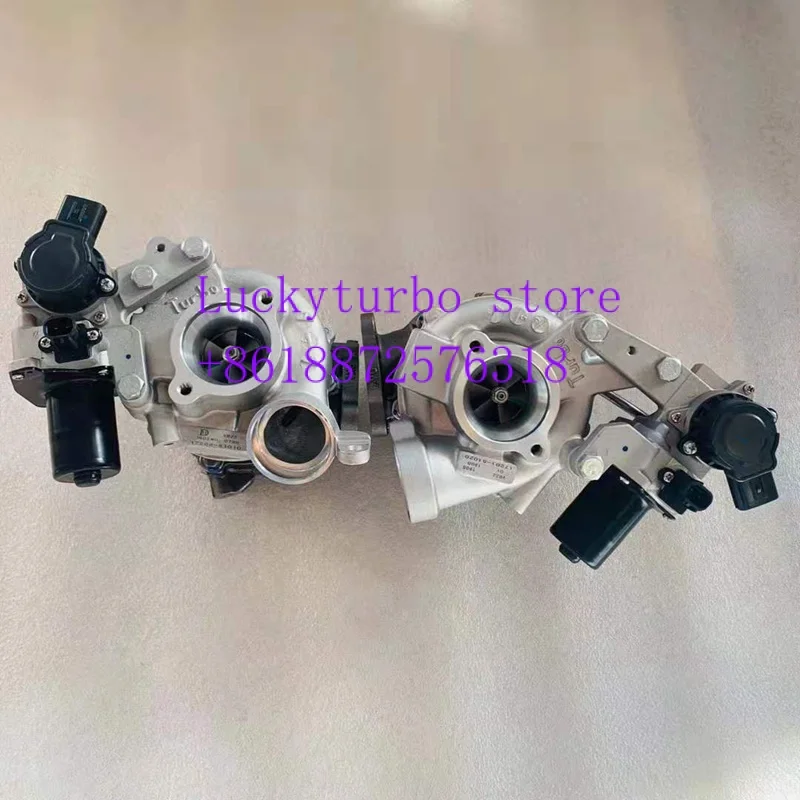 

New Turbo 17208-51011 17208-51010 for Toyota Landcruiser V8 Engine 195Kw 261HP 1VD-FTV V DJ76 VDJ78 VDJ79 VB36 VB22 VB37 VB23.