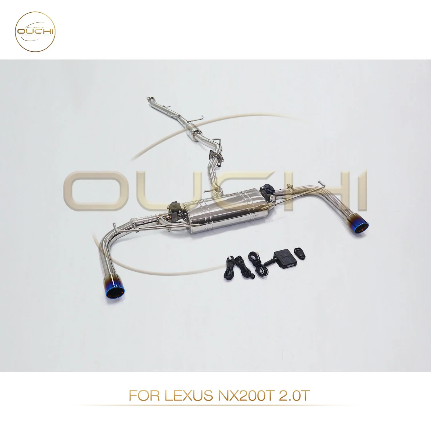 

OUCHI Stainless Steel Exhaust System Performance Catback For Lexus NX200t 2.0T Car Auto Parts Electronic Valve