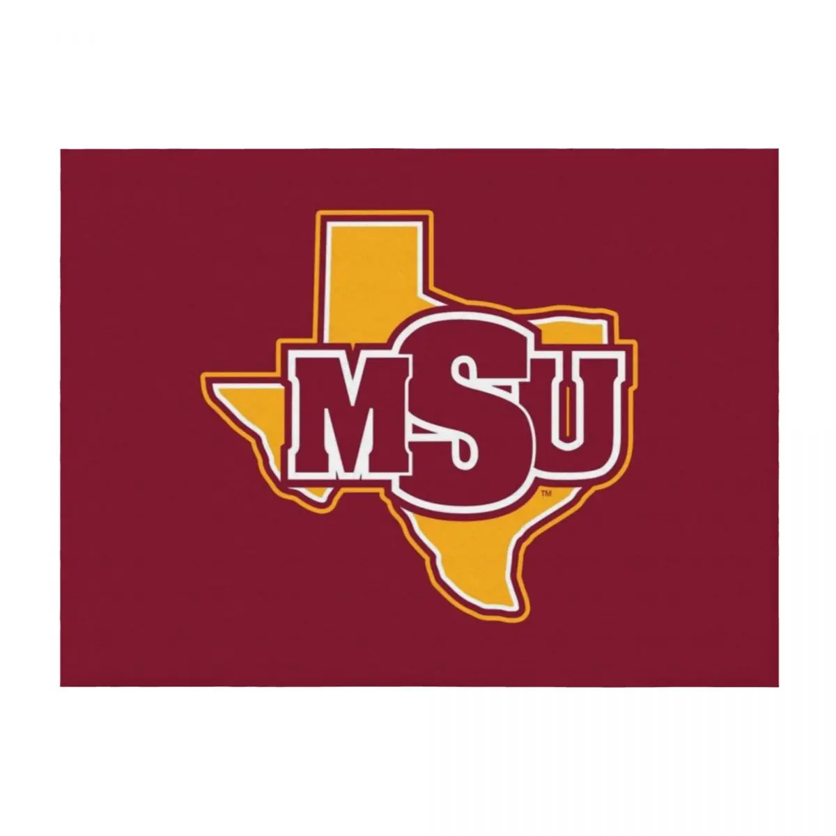 

Midwestern State University Throw Blanket Heavy Summer warm winter Large Blankets