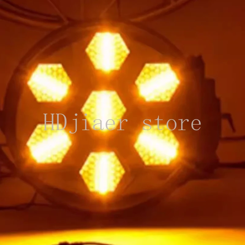 أداء ضوء فلاش دي جي فلاش بار ضوء إحترافي صوت المنشط KTV 7 بكسل أضواء الرجعية