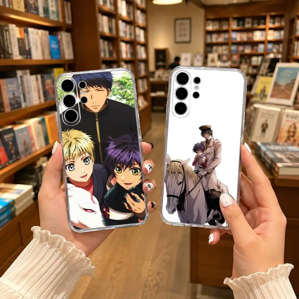 Pop H-Hakkenden Eight Dogs of the East Clear Hard Phone Case For Samsung S25,24,23,22,21,10,9,Ultra,Plus,Lite Transparent Cover
