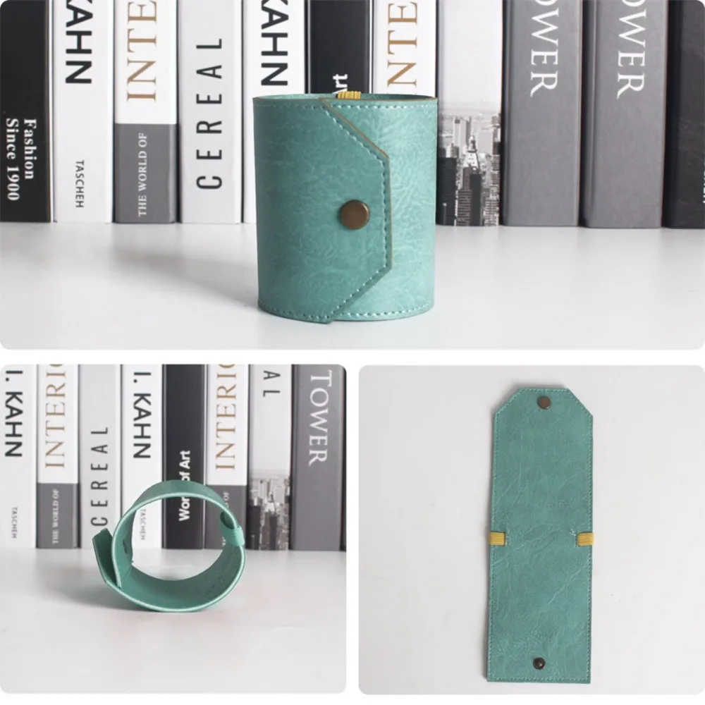 

Handy Leather Wrap Wallet Fast Cash Access Money Holder Cash Bag Money Wallet Organizer Wallet Storage Bag