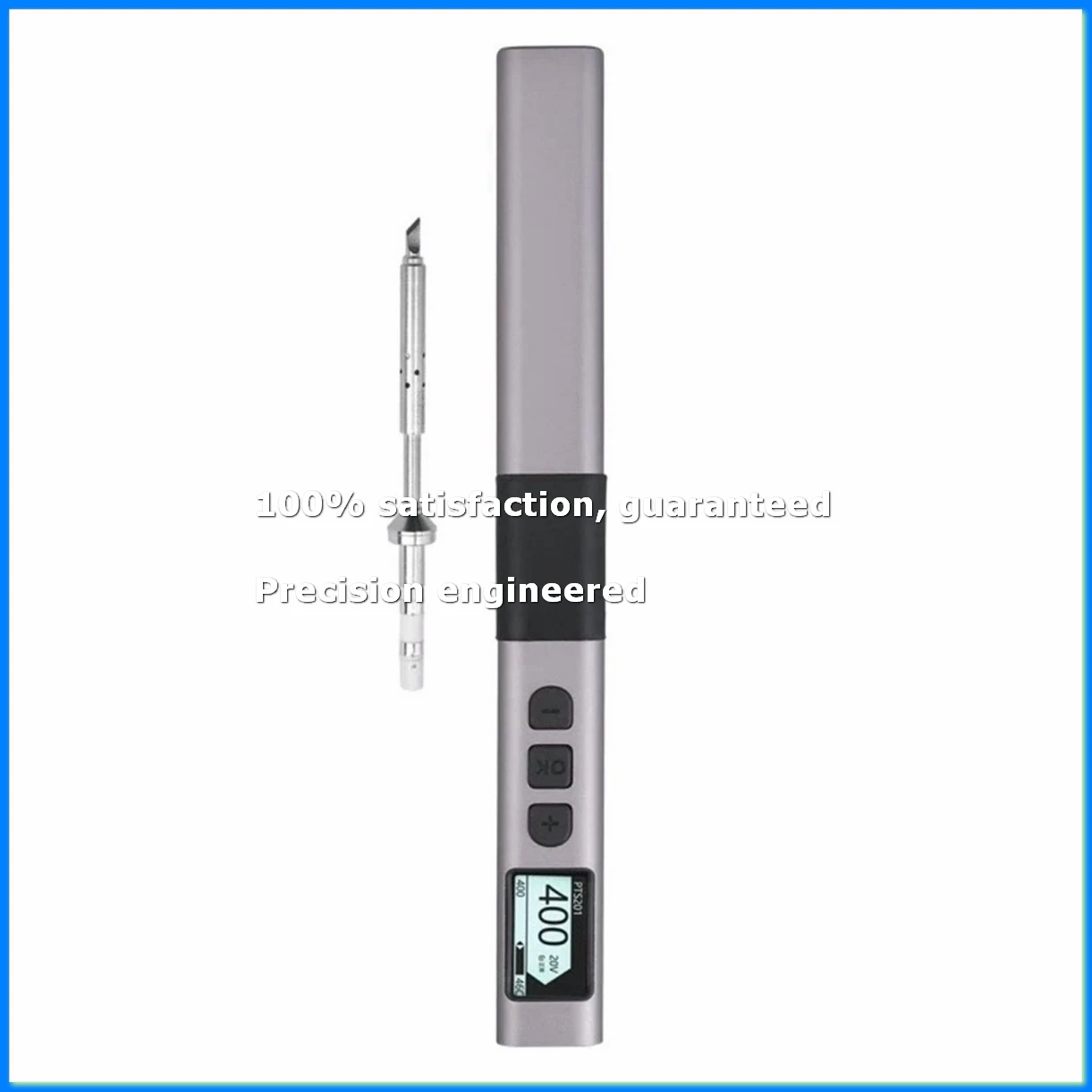 

PTS201 Smart Electric Soldering Iron 100W Mini Portable Fast Heating Soldering Station Universal Soldering Iron Tip BC2-ABVK