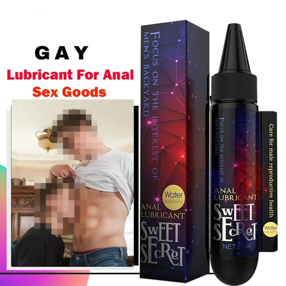 80Ml Analgesic Anal Lubrication Gay Lubricant for Sex Lube Massage Oil Anti-Pain Intimate Goods for Adult Sex Products for Men