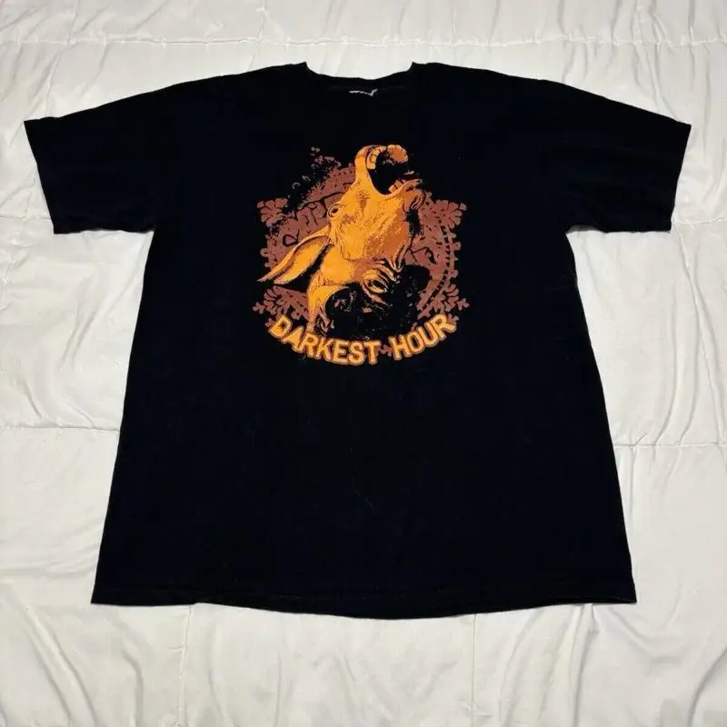 

Vintage 2000 Äôs Darkest Hour Band T Shirt Black Hrb22