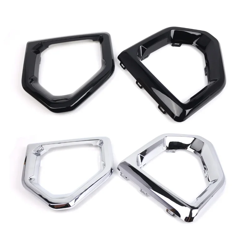 2PCS 84176752 84176753 Front Bumper Fog Light Bezel Cover Trim Left+Right For GMC Sierra 1500 AT4 Denali SLT 2019-2022