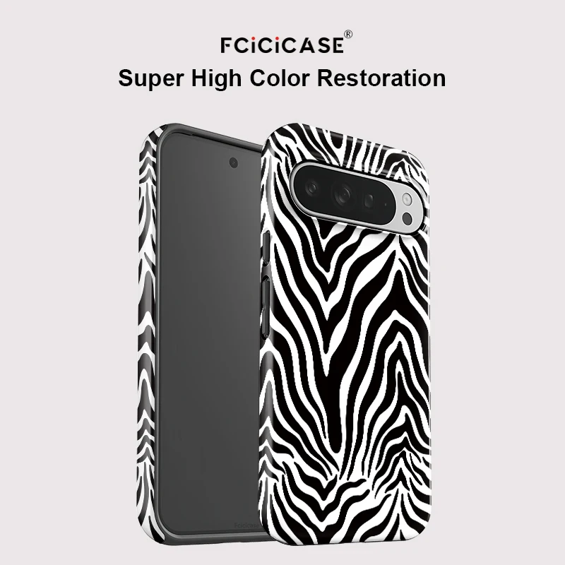 Fcicicase Phone Case For Google Pixel 10 9 Pro XL 8A 8 9 Pro 10A 7A Luxury Painting Shockproof Acrylic Matte Bumper Cover view 3