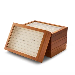 Oirlv Joya de madera Joya de joyería RETRO RANSE CLECHELA PULCELED CAJA DE PROBLETORES Multi joyería Organizador de almacenamiento 8 Mejor caja de madera de ventas - №6