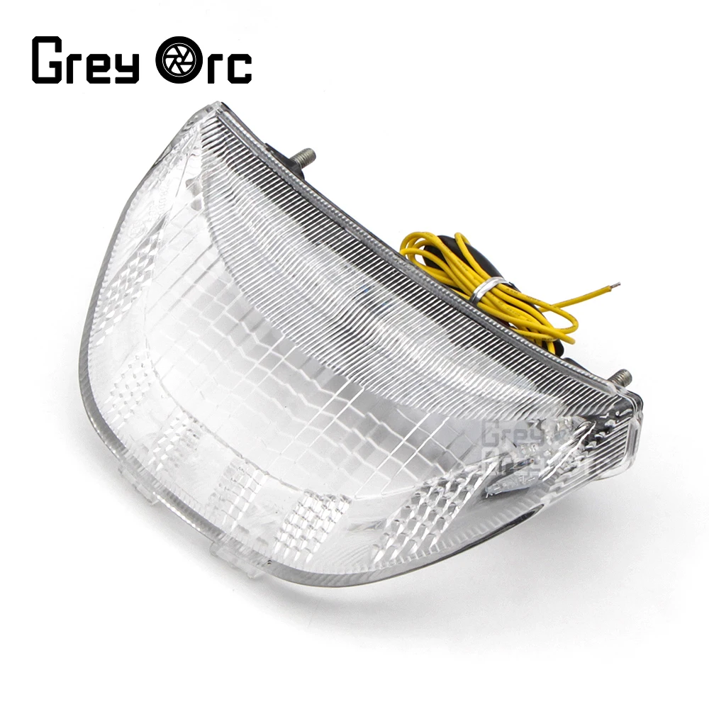 

For Honda CBR600 RR 2003-2006 CBR 1000 RR 2004-2007 Accessories 12V Motorcycle LED Rear Tail Light Brake Turn Signal Integration