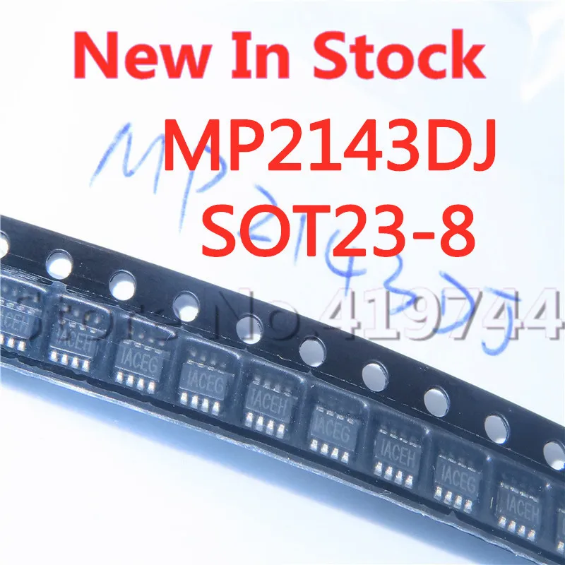 10PCS/LOT Quality 100% MP2143 MP2143DJ MP2143DJ-LF-Z screen printing ACE* SOT23-8 step-down switching power supply chip