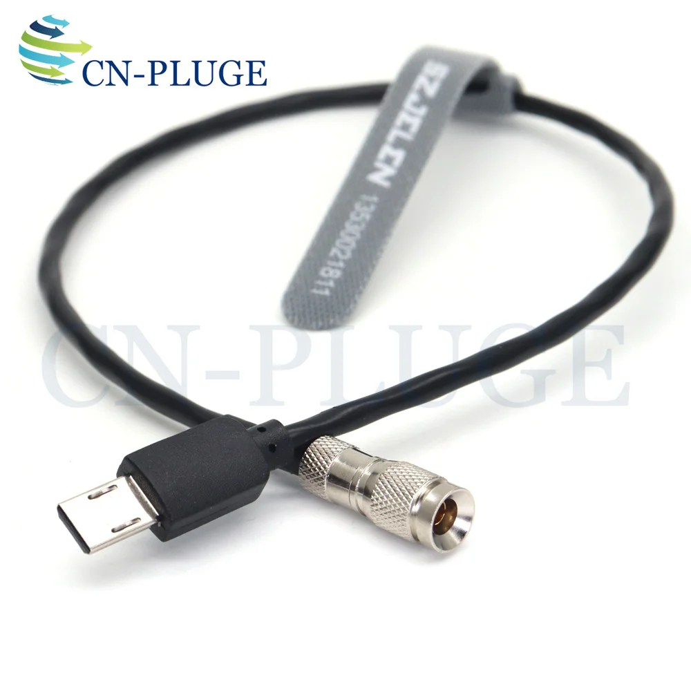 

UltraSync One DIN 1.0/2.3 USO to Micro USB Sony Camera A7M3, A7M4, A7S2, A7S3, A7R3, FX3 FX30 Time Code TC Cable,
