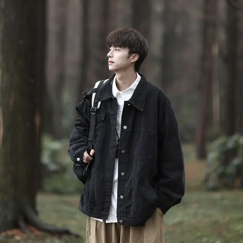 

Мужская куртка-пальто черного цвета, винтажная, городская, осенняя, в итальянском стиле, легкая, темно-синяя, ветрозащитная, оригинальная копия, модная, высококачественная, классический стиль