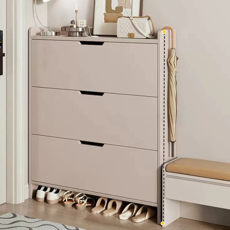 Organizer Storage Shoe Cabinet Nordic Luxury Designer Entrance Hall Shoe Cabinet Living Room Vertical Zapatero Home Furniture
