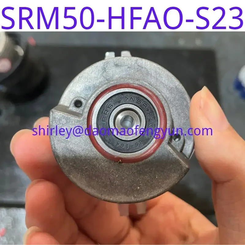 Used Original Servo motor encoder SRM50-HFAO-S23