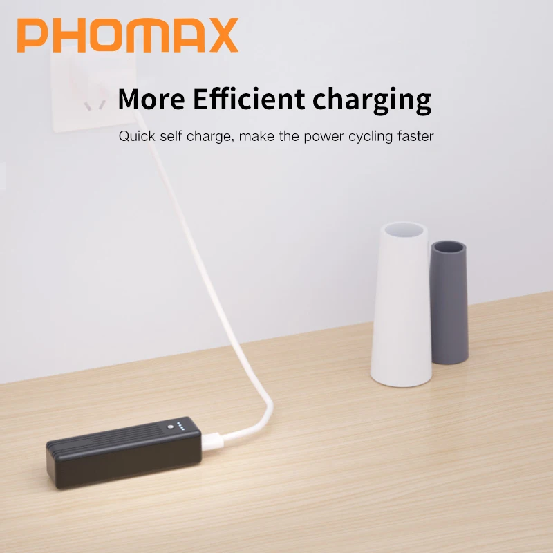 

PHOMAX Universal Mini Power Bank 5000mah Led Digital Display Power Bank Portable Charger Small Power Bank for Smartphones