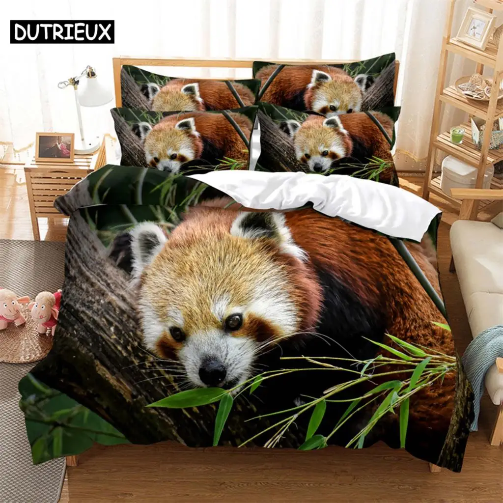 

Animals Fashion Bedding Set 2/3pcs 3D Digital Printing Duvet Cover Sets 1 Quilt Cover + 1/2 Pillowcases US/EU/AU Size