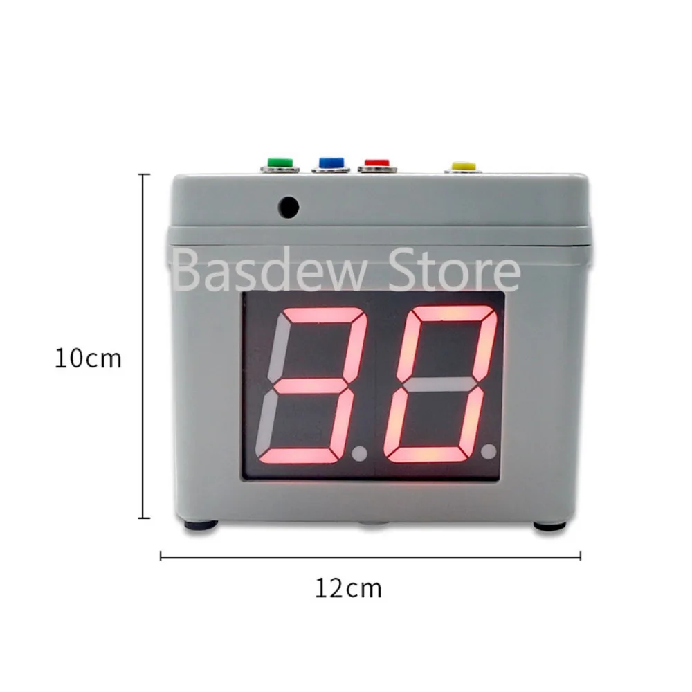 Chess and Card Electronic Competition Timer Chess and Card Competition Card Countdown Timer Four-Side Desktop Timer