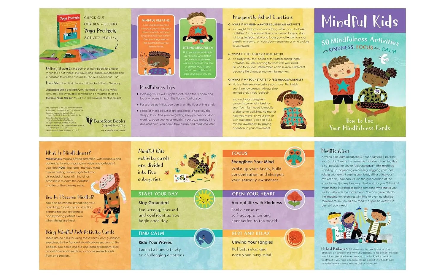 Mindful Kids: 50 Mindfulness Activities for Kindness，Focus and Calm & Mindfulness Game for Kids: Mindful Talk Cards for Childre