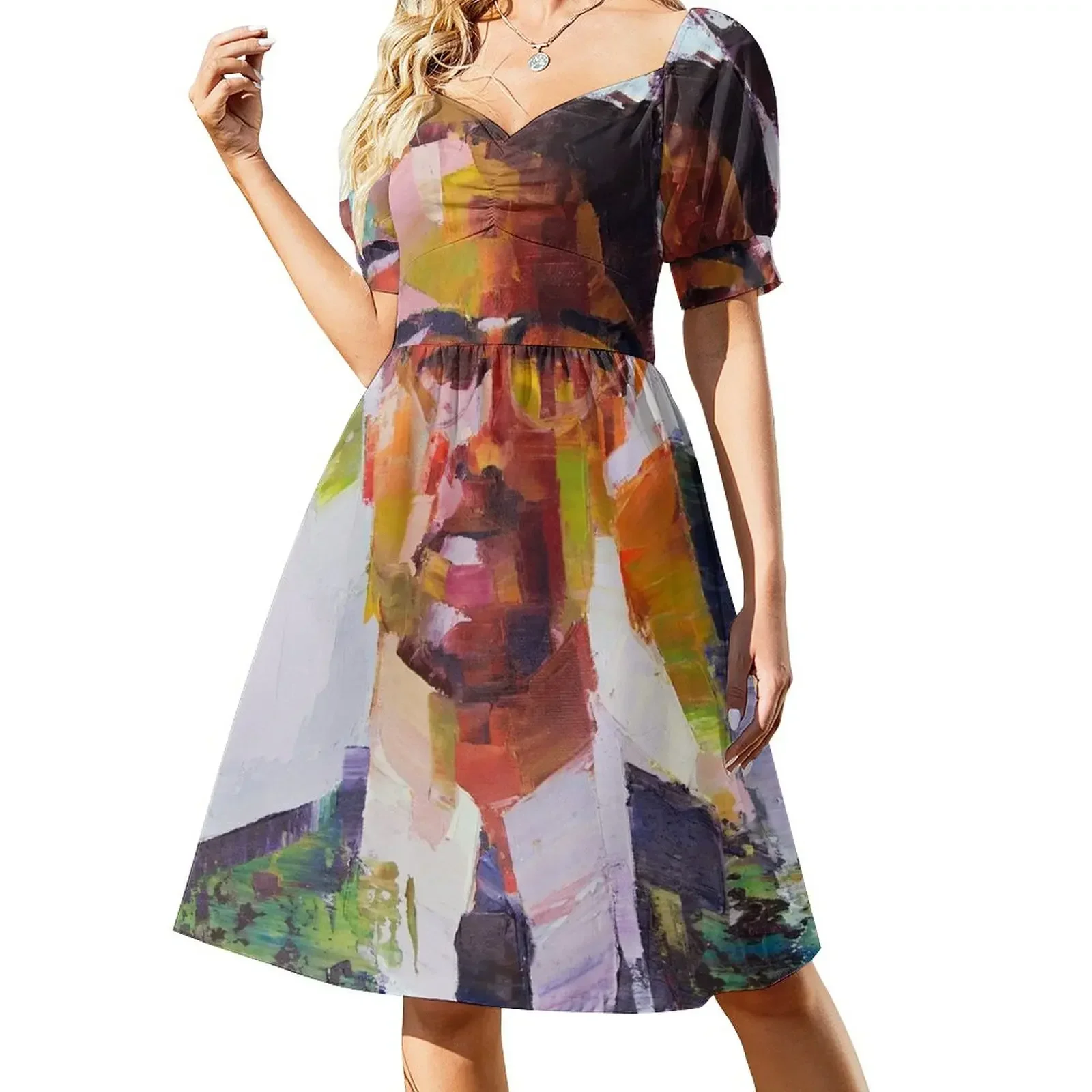 

Malcolm X Art Sleeveless Dress Women's evening dress long dress women