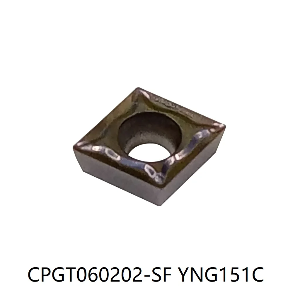 

ZCC CPGT060202-SF Turning tools for finishing steel,stainless steel,and cast iron CPGT 2(1.5)0-SF