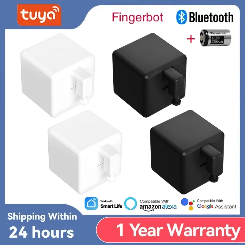 Tuya بلوتوث الذكية Fingerbot التبديل بوت زر انتهازي التحكم عن بعد المنزل الذكي العمل مع أليكسا جوجل المنزل مساعد الصوت