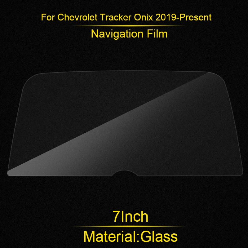 

Car Styling 7" 8"GPS Navigation Screen Film Glass For Chevrolet Onix Tracker Trailblazer 2019-Present Internal Auto Accessory