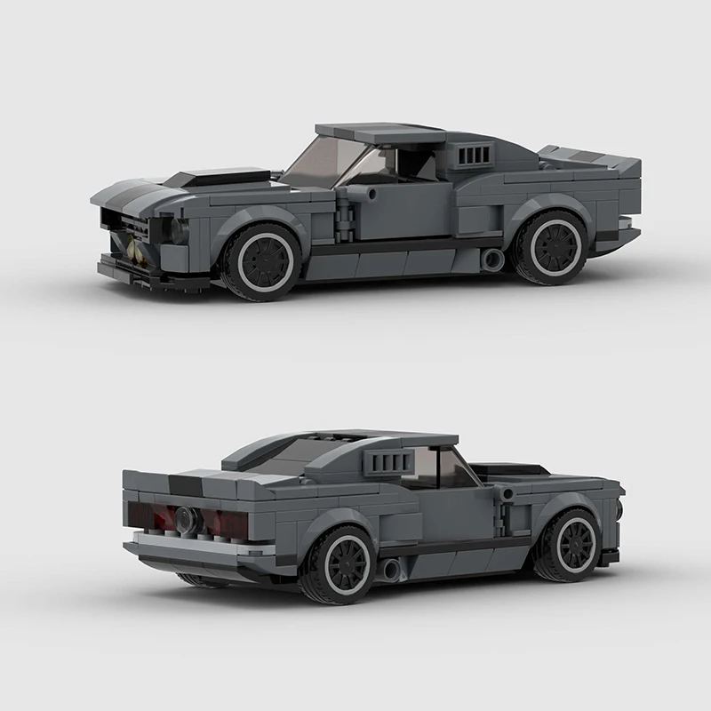 

Supercar City скоростные чемпионы автомобильные гонки строительные блоки MOC GT500 гоночные автомобили всемирно известная техника искусства подарок