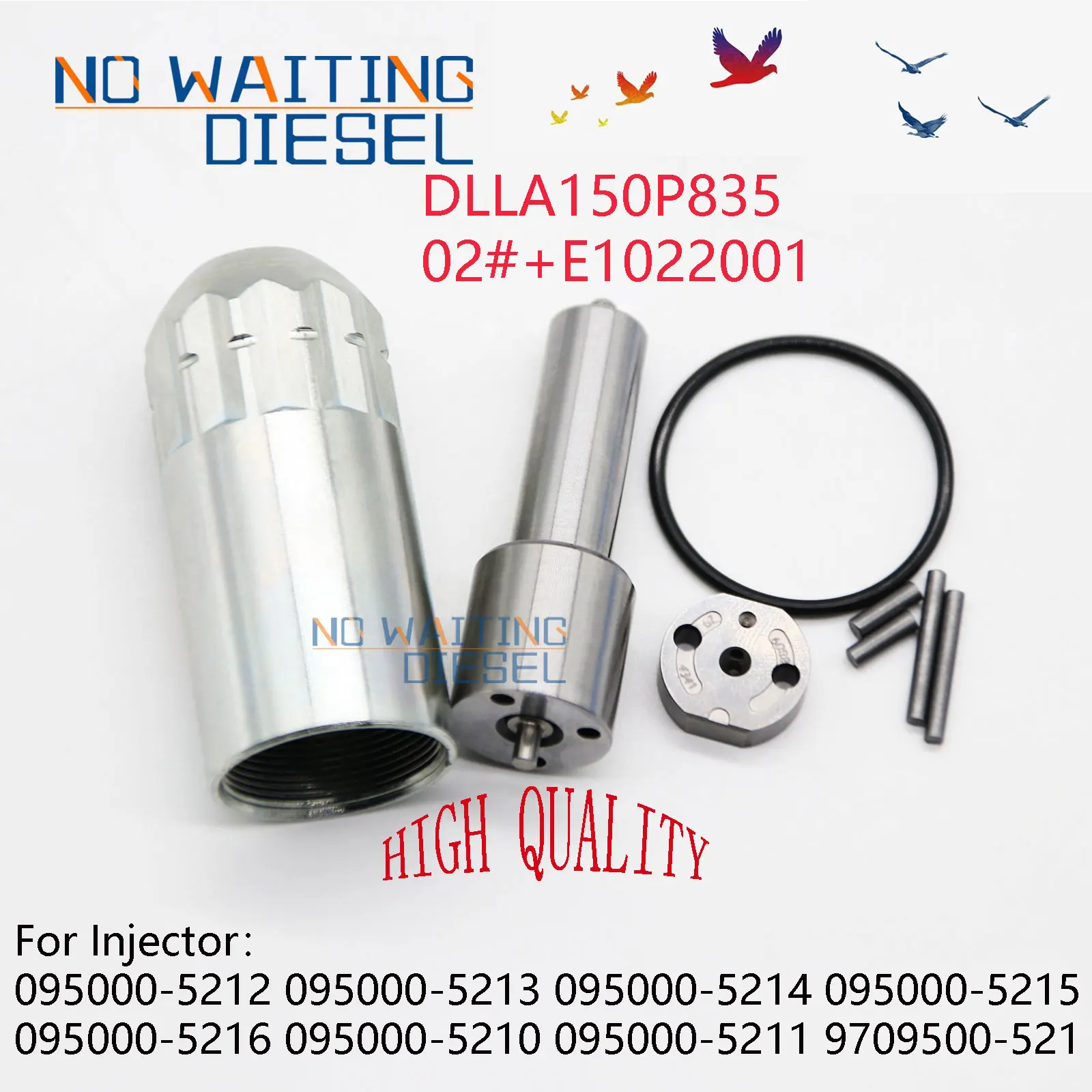 DLLA150P835 Valve 02# Cap E1022001 Repair Kit 0934008350 For Injection 0950005212 0950005213 0950005214 0950005215