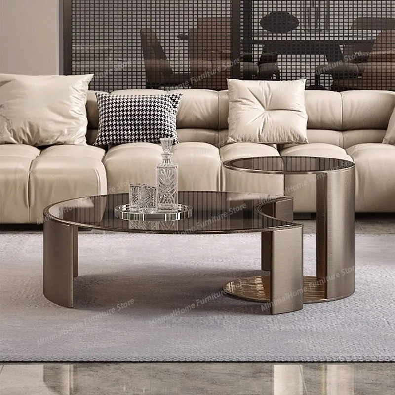 

Роскошный уникальный журнальный столик в современном стиле, консольный столик, чайный столик для гостиной, дизайнерская мебель для дома