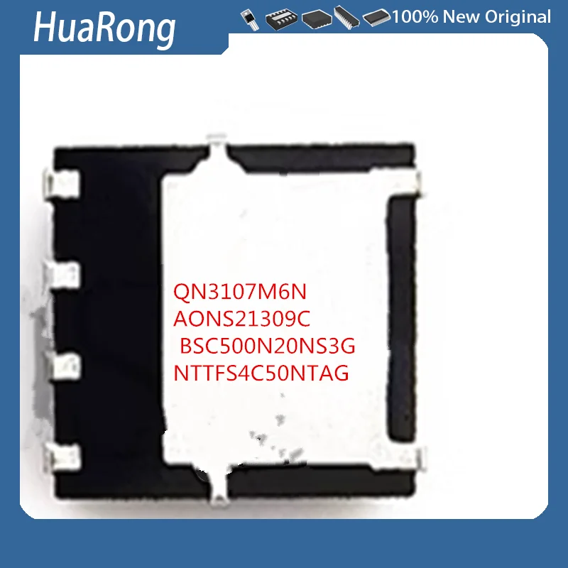 5Pcs/Lot     QN3107M6N QN3107 30V/118A    AONS21309C  BSC500N20NS3G   NTTFS4C50NTAG   QFN8