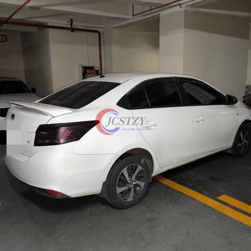 Para Toyota Vios Yaris Spoiler 2014 2015 2016 2017 spoiler caja de equipaje ala de labio