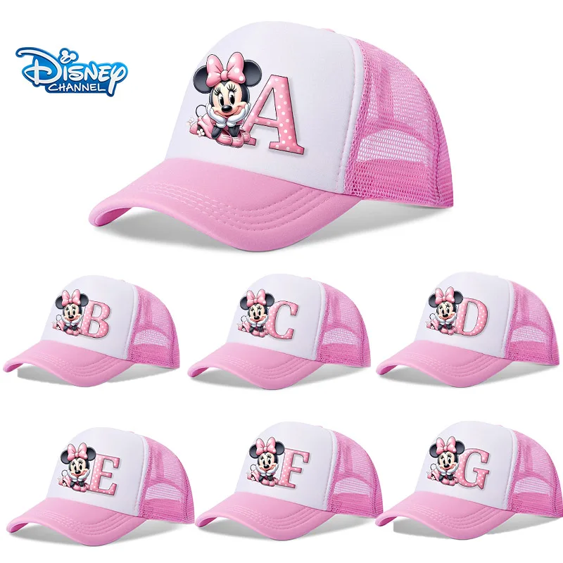 Бейсбольные кепки с Минни Маус Диснея, забавные мультяшные аниме-фигурки, шляпа от солнца для родителей и детей, кавайная фуражка, модная уличная кепка, Casquette